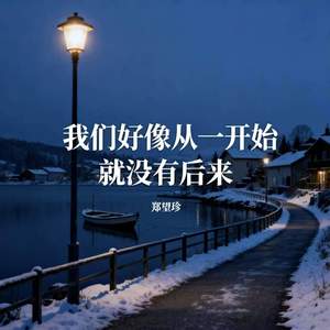 我们好像从一开始就没有后来