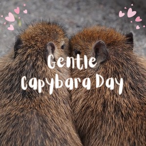 GENTLE CAPYBARA DAY