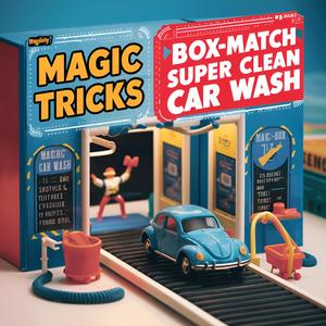 Magic Tricks / Box-Match Super Clean Car Wash