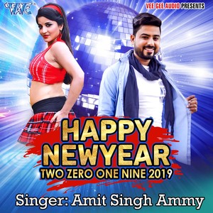 Happy New Year Two Zero One Nine 2019