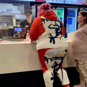 Kat food chicken lady (Explicit)