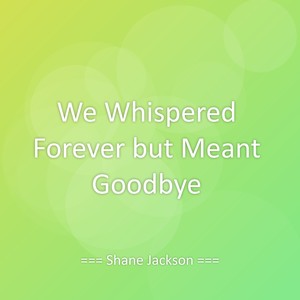 We Whispered Forever but Meant Goodbye