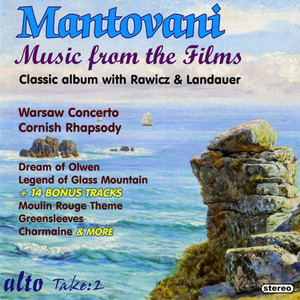 Film Music - WILLIAMS, C. / ROTA, N. /  BATH, H. / AURIC, G. / KAPER, B. / YOUNG, V. / RASKIN, D. (arr. A. Mantovani) [Mantovani Orchestra, Mantovani]