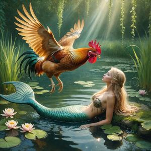 РУСАЛКА И ПЕТУХ