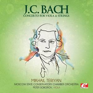 J.C. Bach: Concerto for Viola and Strings (Digitally Remastered)