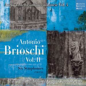 Antonio Brioschi Vol. II - Six Symphonies (1740-1744)