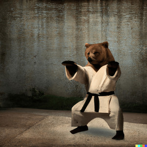 The Amazing Karate Bear Teacher