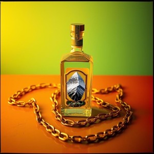 Musica fuerte y Tequila en la mesa