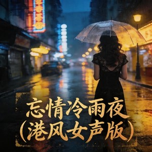 忘情冷雨夜 (港风女声版)封面