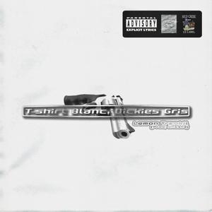 T-shirt blanc, Dickies gris