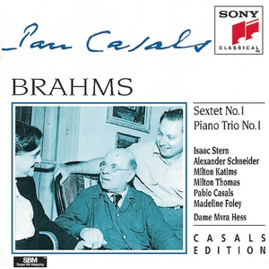 Brahms: String Sextet in B-Flat Major, Op. 18 & Piano Trio No. 1 in B Major, Op. 8