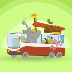 Reisebus der Tiere (Wer sitzt da am Steuer?)