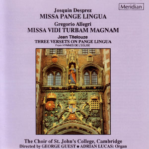 Missa Pange Lingua: Benedictus