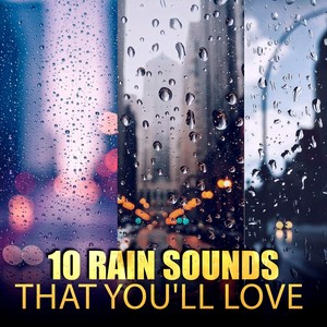 Baby Sleeping Under The Tree In The Rain