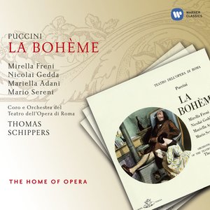 Thomas Schippers - La Bohème, Act II - Aranci, datteri! (Coro/Schaunard/Colline/Rodolfo/Mimi/Marcello)