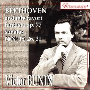 Beethoven. Andante favori, Fantasia, Piano Sonatas