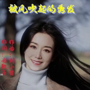 被风吹起的秀发