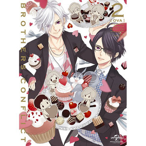 OVA『BROTHERS CONFLICT』第2巻「本命」新曲＋TVシリーズサウンドトラック集CD (OVA《兄弟战争》第2卷 本命 新曲+TV系列原声集CD)