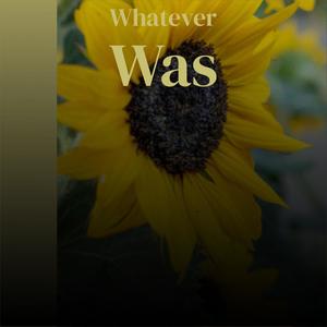 Whatever Was