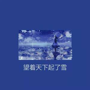 望着天下起了雪