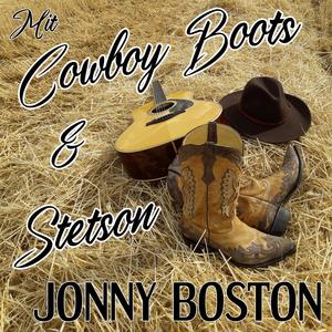 Mit Cowboy Boots & Stetson