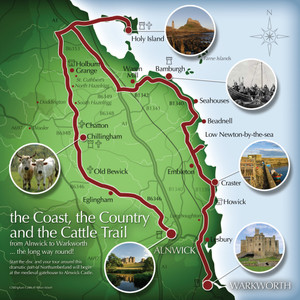 Northumberland: The Coast, The Country & The Cattle Trail (Drive Guide)