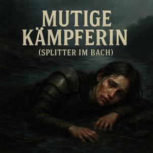 Mutige Kämpferin Splitter im Bach