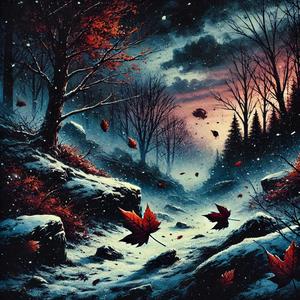 Watch the leaves fall with the snow