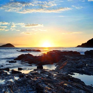 我想要等到海面升起