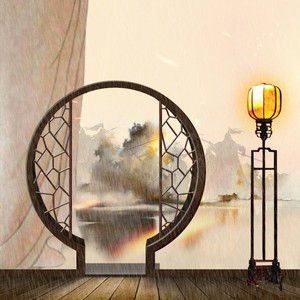 夜阑卧听风吹雨