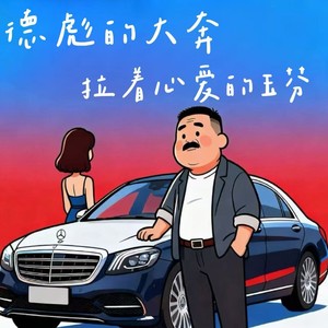德彪的大奔拉着心爱的玉芬