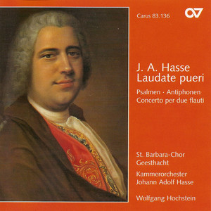 Hasse, J.: Laudate Pueri / Salve Regina in A Major