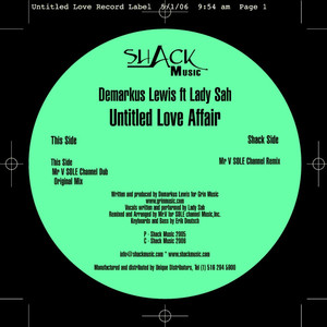Untitled Love Affair (Mr V's Sole Channel Remix)