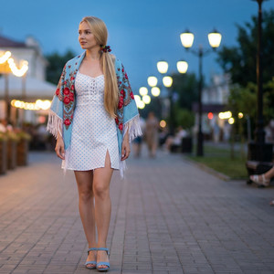 Голубой платок