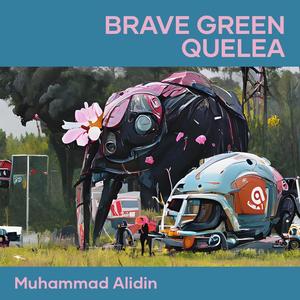 Brave Green Quelea