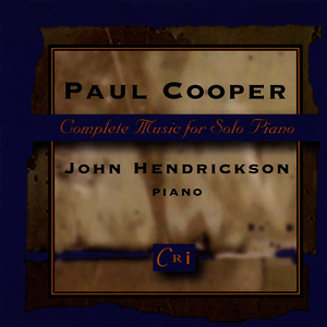 Paul Cooper: Complete Music for Solo Piano