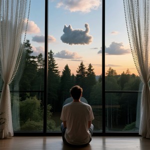 天边有朵猫猫云