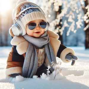 Little boy in the snow (Remix)