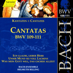 Bach, J.S.: Cantatas, BWV 109-111