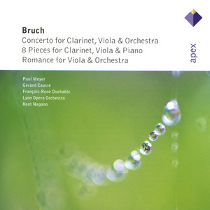 Bruch: 8 Pieces for Clarinet, Viola and Piano, Op. 83 - No. 3, Andante con moto