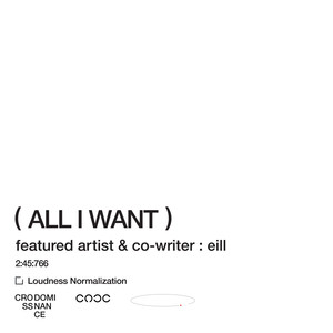 All I Want - Instrumental