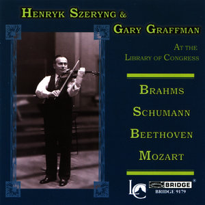 Henryk Szeryng and Gary Graffman in Concert