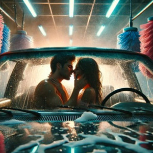 Kissing in the Car Wash