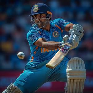 MS Entry Indian Fans Chant Passionately
