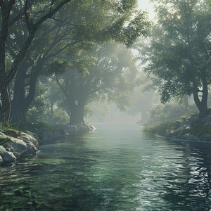 Calm River Sleep: Tranquil Water Melodies