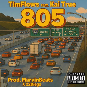 805 (feat. Timflows, MarvinBeats & 22Diegs) (Explicit)