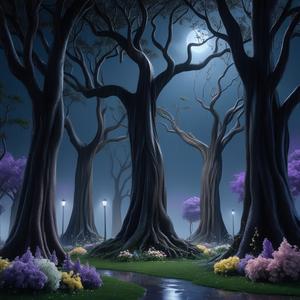 Lloviendo noches oscura