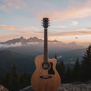 Mountain Sunrise Guitar