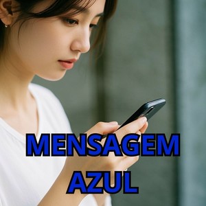 Mensagem Azul