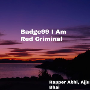 Badge99 I Am Red Criminal